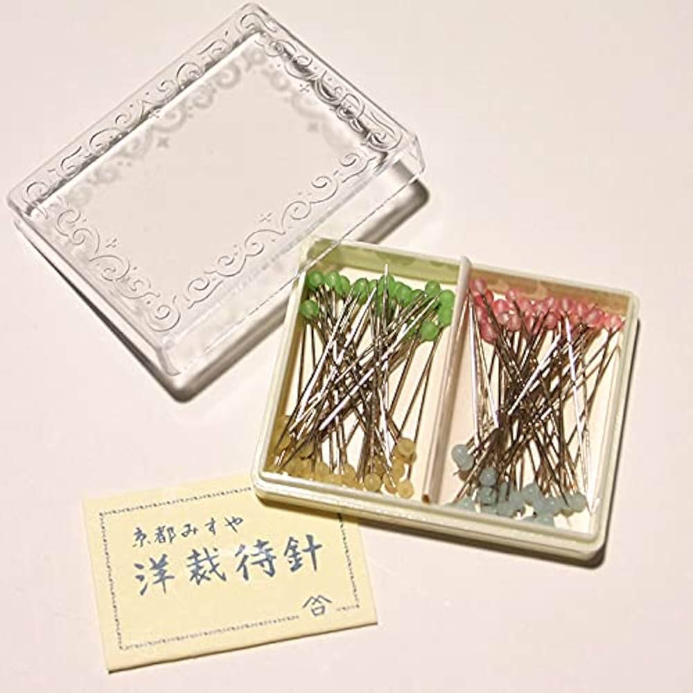 ガラスのまち針 お雛様C ガラスのまち針 おはじき形6本C - メルカリ