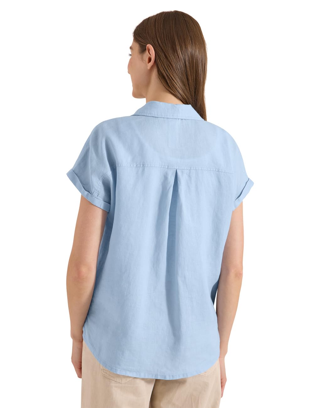 Cecil Dropped Shoulder Bluse aus Leinen