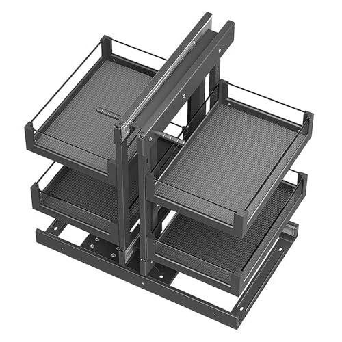 Pull Out Cabinet Organizer, Sliding Drawers for Kitchen Storage, Extendable Under Sink Solution