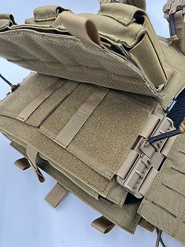 Image of Redemption Crusader 2.0 Tactical Airsoft Vest With Molle Quick Release Buckles And Adjustable Size Sides | 1000D Nylon