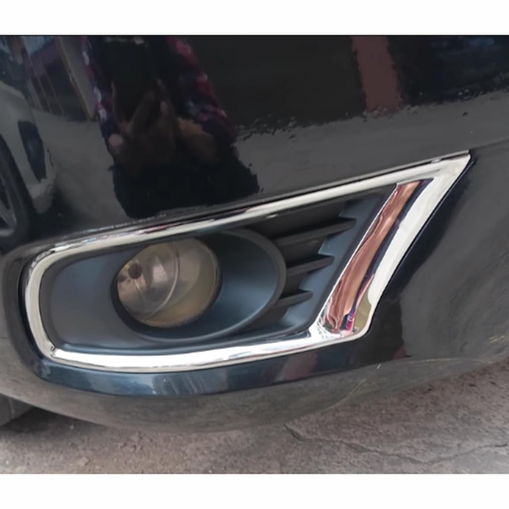 2 Stück Nebelscheinwerferabdeckung für Toyota Camry 2009-2011, Frontnebelscheinwerferrahmen Dekorativer Abdeckung Autozubehör