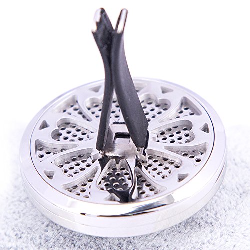 Difusor aromático eléctrico MESINYA 38mm acero inoxidable miniatura 3