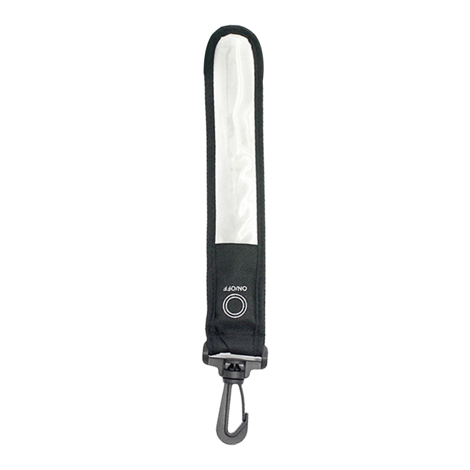 HGENAHGTF Illuminating LED Light Up Reflective Pendant Strap for Backpacks Bicycles Night Running Visibilities in Low Light Glowing PVC Pendant for Night Running