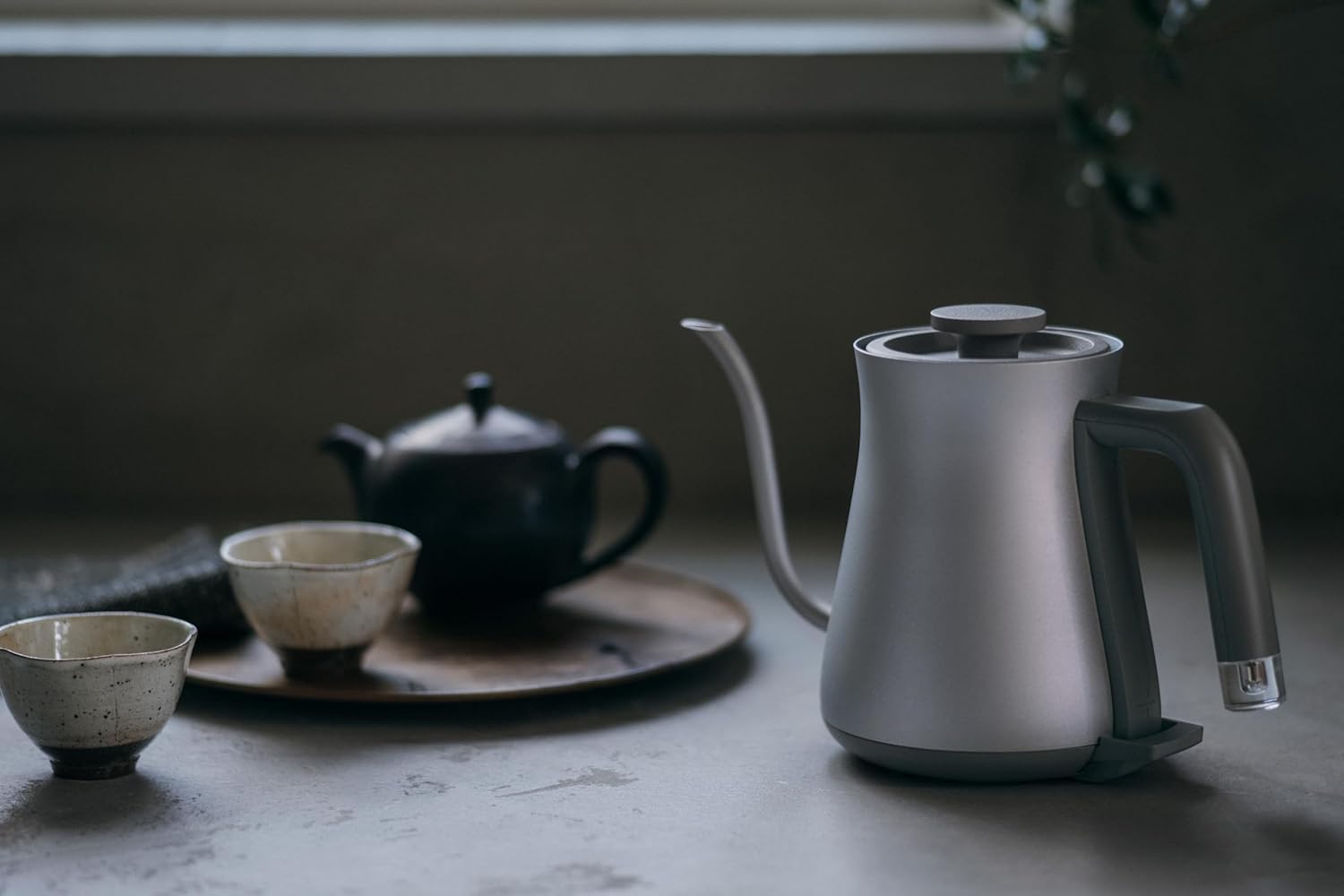 Amazon.co.jp: 【ギフト対応】ザ・ポット｜電気ケトルシルバー : Home