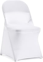 Vista 1 de Funda de silla Peomeise plegable, de elastano elástico para bodas, fiestas, banquetes, eventos