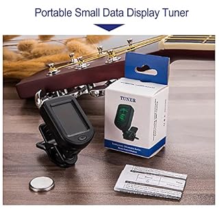Guangcailun Accordeur de guitare Accessoire d’instrument Équipements audio à clipser Tuners - Les Beatles, Paul McCartney, John Lennon, RIngo Starr, George Harrison Guangcailun Accordeur de guitare Accessoire d'instrument Équipements audio à clipser Tuners – Image 6