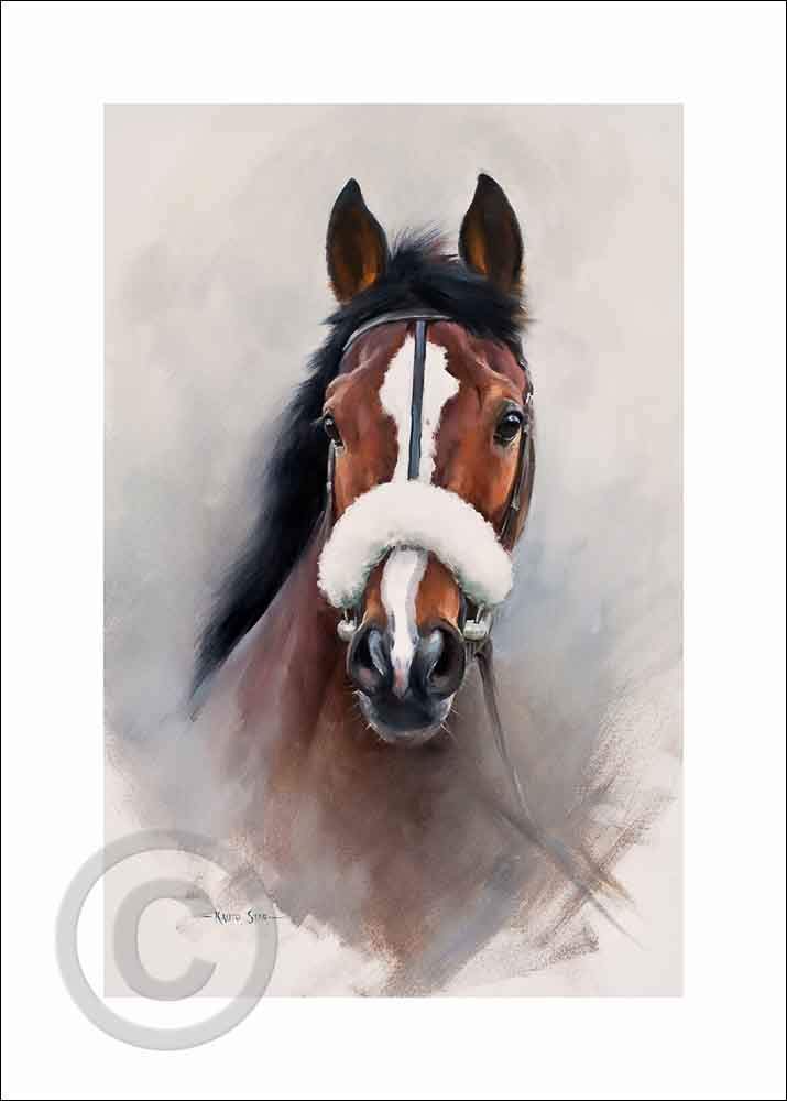 Kauto Star – by Jacqueline Stanhope. A signed and numbered limited edition print on 330gsm fine art paper.