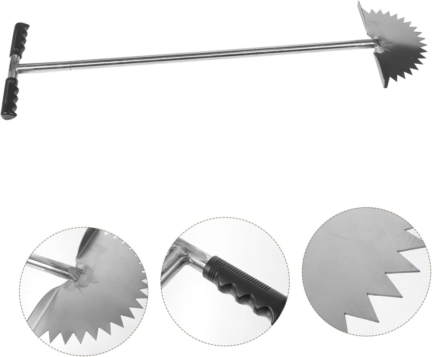 Manual Grass Edger Tool Lawn Edger for Sidewalks and Garden Beds Efficient Half-Moon Design Easy to Use Grass Trimmer for Landscaping