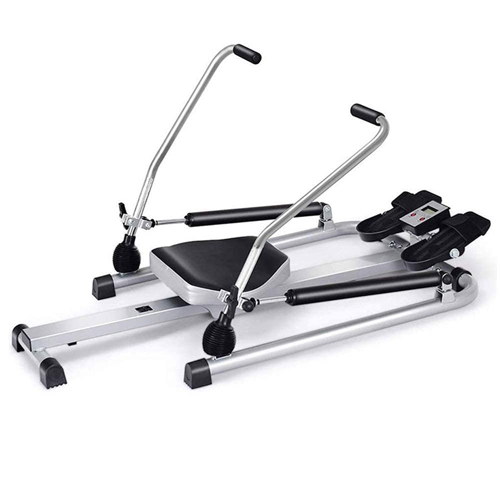 YXZYFPP Hydraulic Rowing Machine for Home & Gym - Multi-Function Indoor Fitness Equipment, Compact & Adjustable, Ideals for Cardio & Strength Training