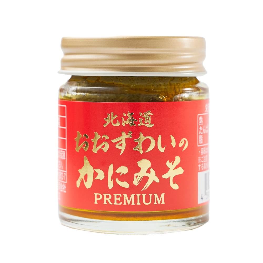 Amazon.co.jp: 北海道 かにみそ Premium 40g 北海道産 おおずわい 蟹