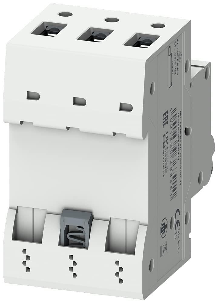 Interruttore Magnetotermico Siemens 5sl6 - 3 Poli, 10A, 400V, Per Impianti Elettrici