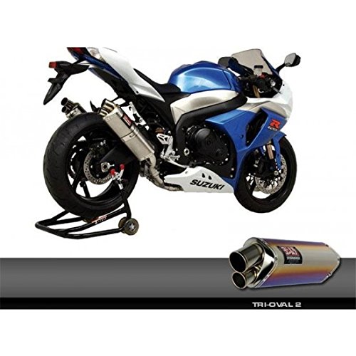 Silenzioso omologhi Yoshimura Tri-oval 2 Titanio