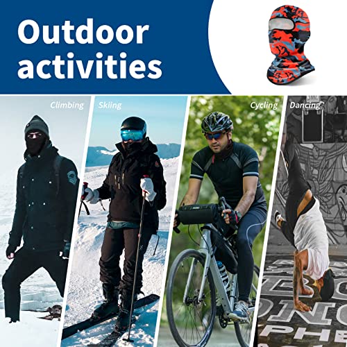 Image of YESLIFE Balaclava Ski Mask for Men and Women, Winter Face Mask, Shiesty for Skiing, Snowboarding & Motorcycle