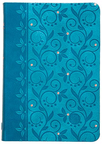 The Passion Translation New Testament with Psalms Proverbs and Song of Songs (2020 Edn) Compact Teal Faux Leather