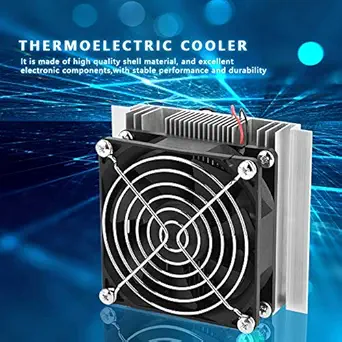 Thermoelectric Cooler, Thermoelectric Fan, 6A DIY Professional for Small Fridge Cooling Device Home Mini Air Conditioner'$