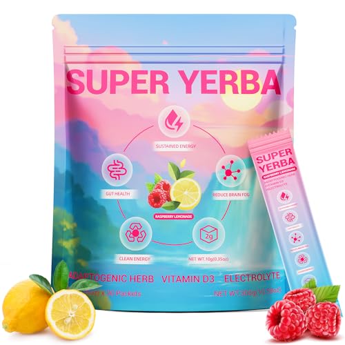 Super Yerba Mate Instant Tea Powder with Prebiotics & Probiotics