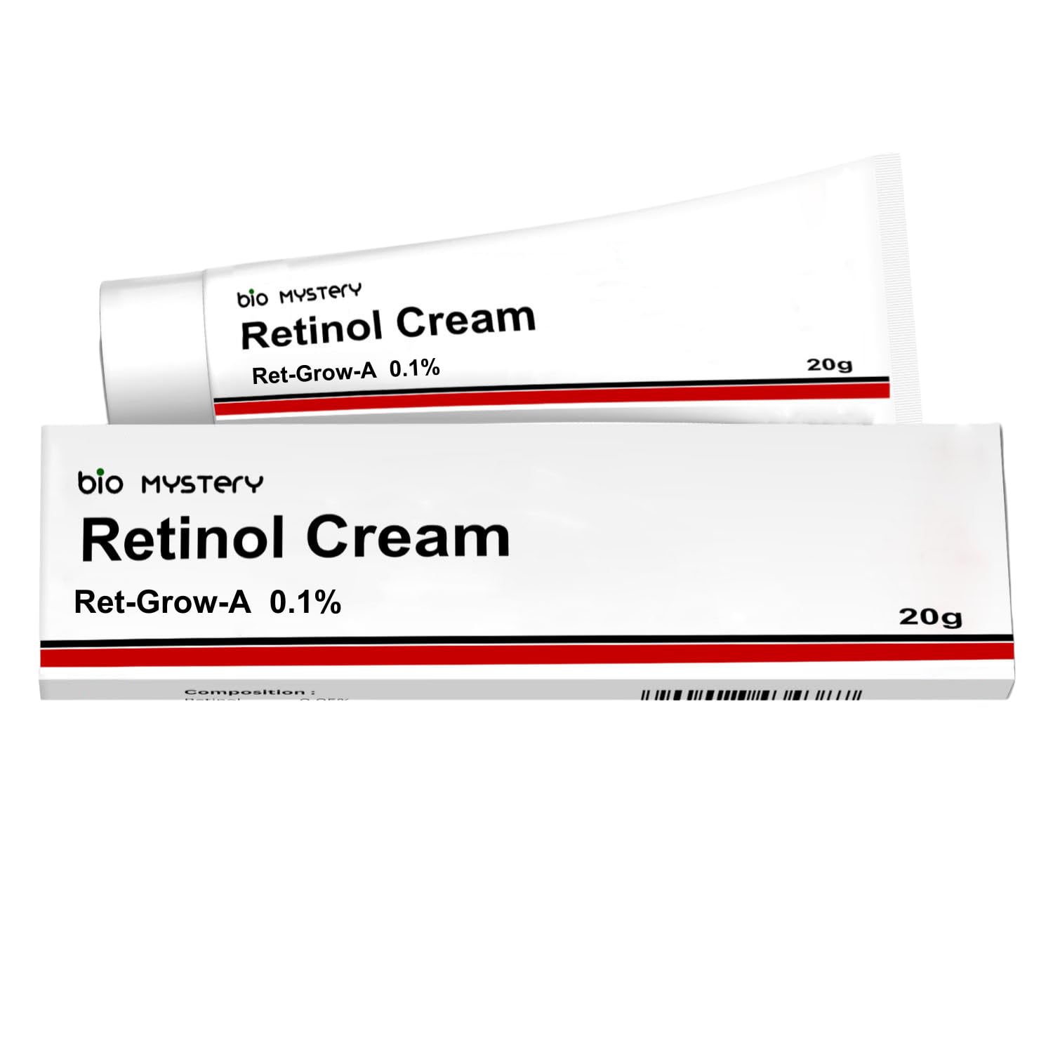 Retinol Cream 0.1 Vitamin A Fine Lines, Sun Spots, Anti-Aging (20 Gram / 0.7 Oz)