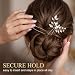 Imagen de 3 Piezas Horquillas Pelo Mujer Boda