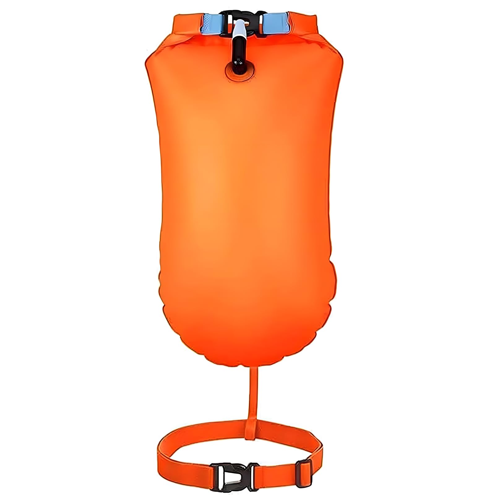 Nuoto Boa, Boa Galleggianti, Boa Gonfiabile da Nuoto, per Triathlon, Snorkeling, Nuoto in Acque Libere, Altamente Visibile, con Cintura Regolabile