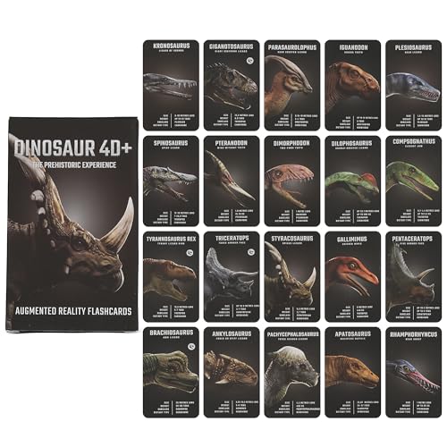 Octagon Studio Dinosaur 4D+ Augmented Reality Flashcard Set
