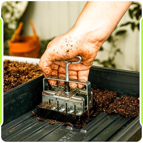 TILLERMAN Soil Blocker Bundle 2 Piezas para Semillas miniatura 7