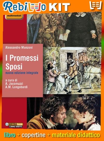Rebillo Rebillo I PROMESSI SPOSI EDIZIONE COMPLETA Libro scolastico + Kit scolastico con