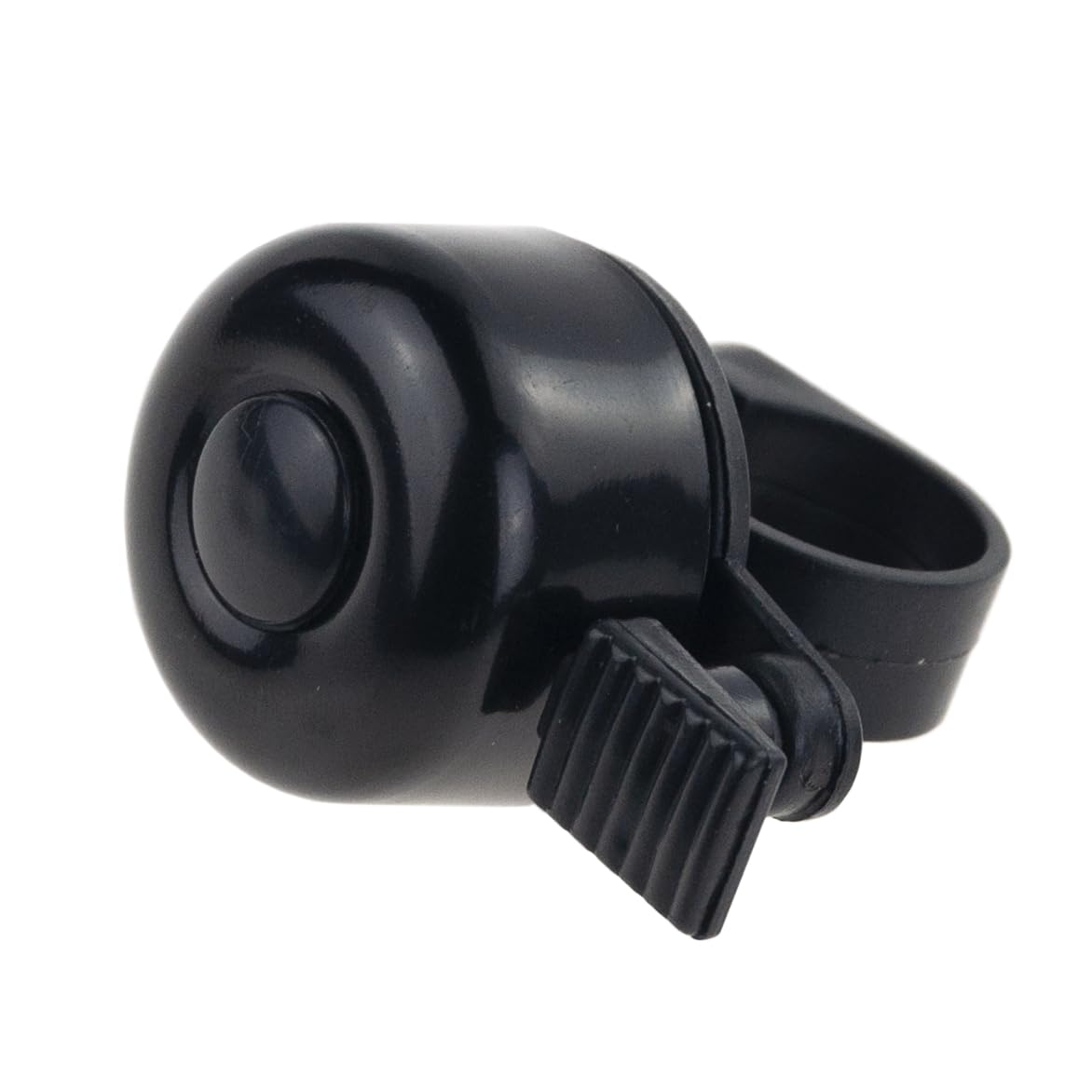 Dzwonek rowerowy MartOm Metalowy, Mechaniczny, Głośny URBAN, Mini dzwonek rowerowy Dzwonek rowerowy Mountainbike Głośny, Wytrzymały MTB Dzwonek rowerowy dla dzieci i dorosłych - Czarny