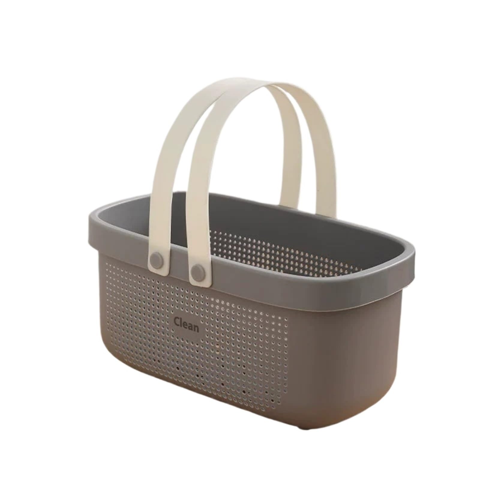 Storage Basket With Handle Portable Shower Caddy