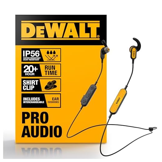 DEWALT Jobsite Wireless Earphones