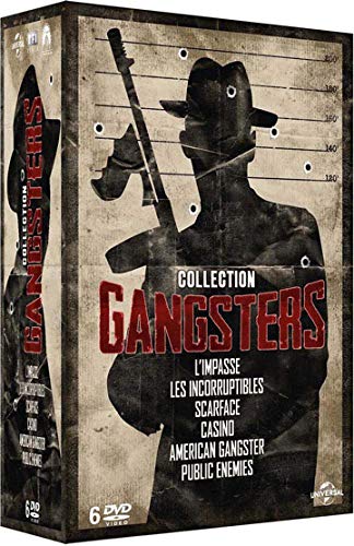 Coffret DVD American Gangsters avec Scarface Casino et Public Ennemies