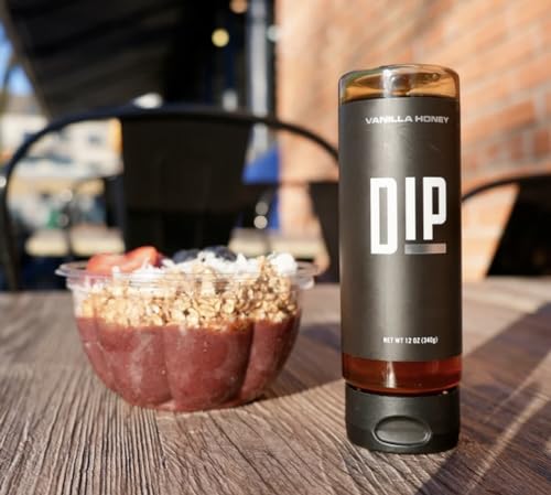 Dip de miel con vainilla 12 oz botella 1 pack miniatura 3