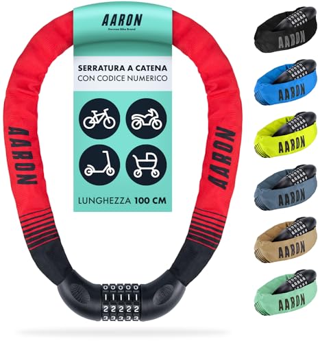 ✅ Alta sicurezza – Le maglie quadrate in acciaio sono realizzate in acciaio temprato e sono inoltre protette da un tessuto di nylon. La custodia in tessuto flessibile non solo protegge la bicicletta dai graffi, ma resiste anche a seghe e oggetti simili.