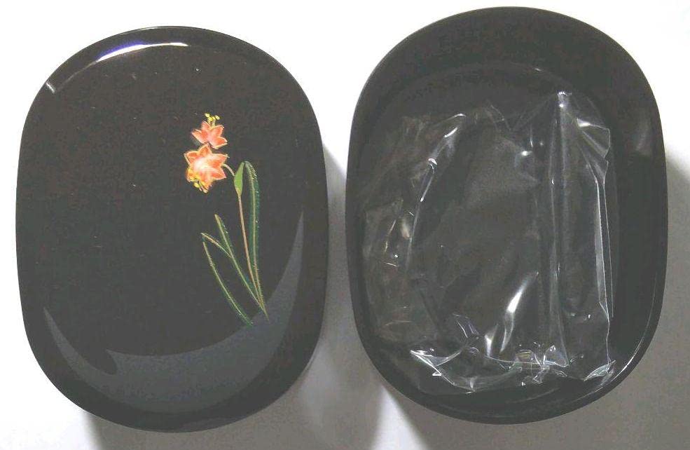 Amazon.co.jp: 京小判弁当 花物語 加賀山中漆器 手描き蒔絵「水
