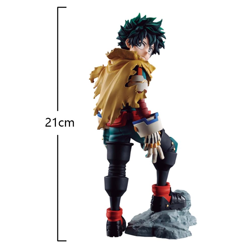 Chibi Character Figures Pinloo MHA Figurine Manga Midoriya Izuku - 11 Cm Midoriya Izuku Action Figure PVC Modèle Statue Collection Sculpture Bureau Ornement Cadeaux Pour Les Fans Mha Figure