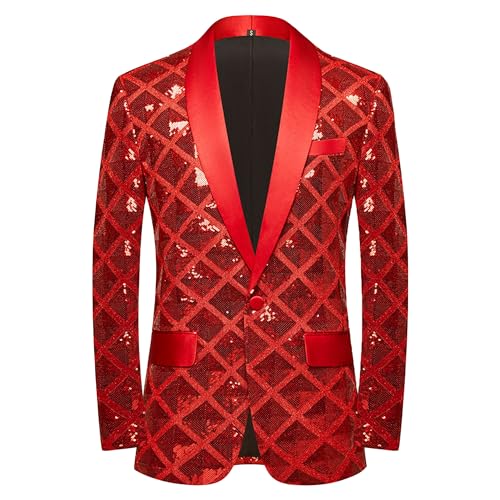 Costume paillettes homme de qualité supérieure avec finitions soignées et coupe ajustée