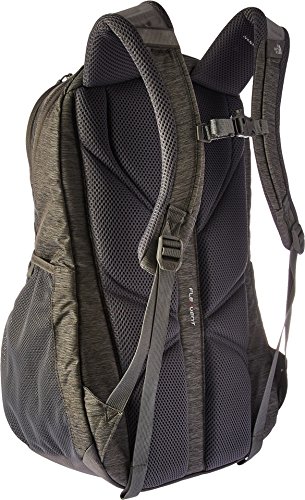 Image of The North Face Women's Jester Backpack Zinc Gey Light Heather /Kokomo Green One Size