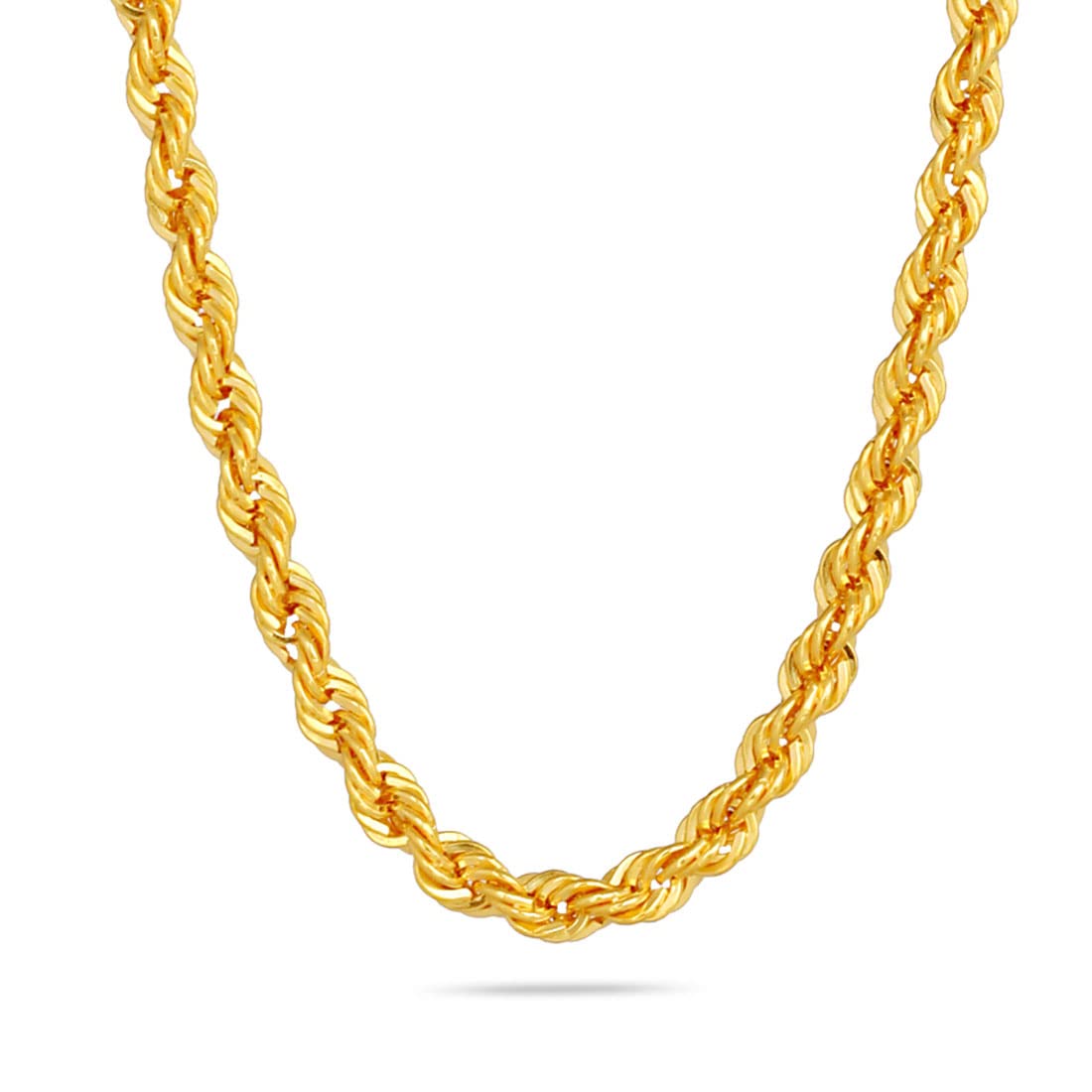 Candere - A Kalyan Jewellers Company Bis Hallmark 18K/22K Gold Chain For Men, Yellow Gold