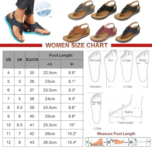 Sandales orthopédiques femmes légères avec plateforme pour l'été