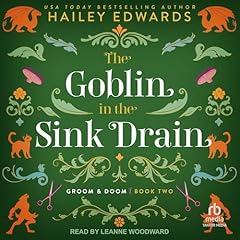 The Goblin in the Sink Drain Audiolibro Por Hailey Edwards arte de portada