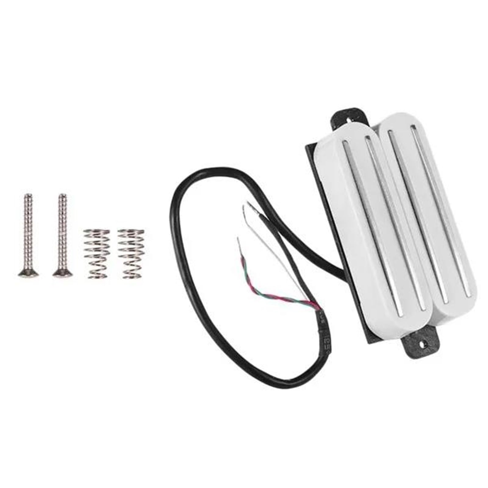 Pastilla De Guitarra Eléctrica Profesional Pastilla Humbucker De Doble Riel Blanca | Pastilla de doble bobina de 4 cables para guitarra eléctrica LP