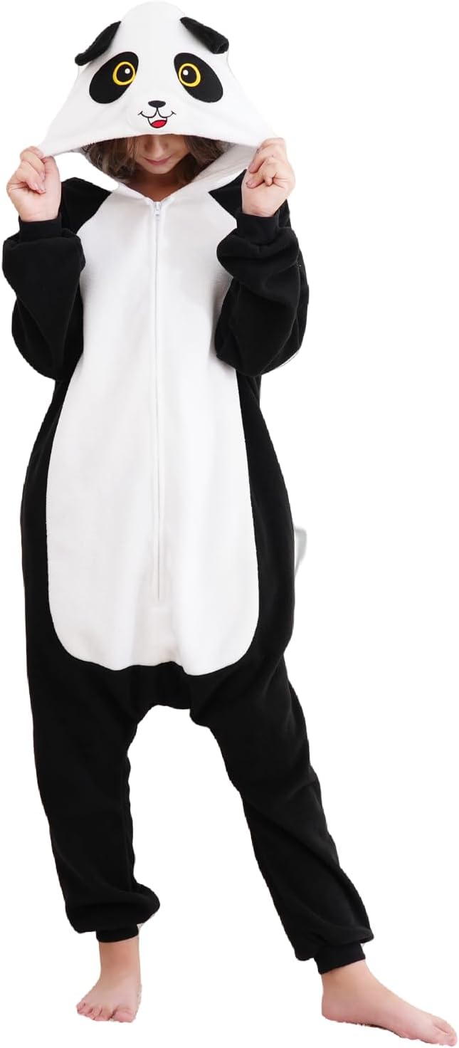 Adult Onesie Pajamas Animal Halloween Cosplay Costume One-piece Sleepwear Homewear