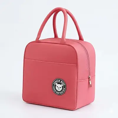 Bolsa Térmica 4L Impermeável Necessaire Lancheira Escola Marmita Academia Trabalho Praia…