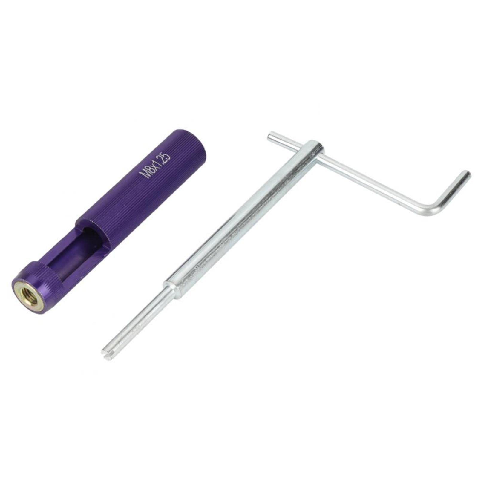 50Pcs Kit di Riparazione Filettatura Auto M8 x 2D In Acciaio A Spirale Filo A Vite Inserti Filettati Chiave Chiave Inserti Trapano Rubinetto Strumento di Filettatura
