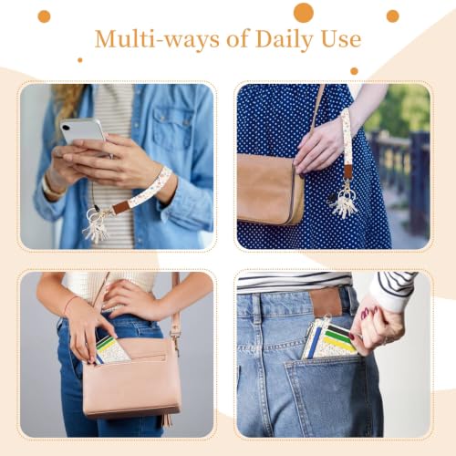 Image of Hancynir Floral Flower Slim Wallet Women Credit Card Holder Wristlet RFID