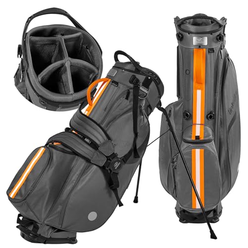 Linkslite Waterproof Golf Stand Bag with Rain Cover