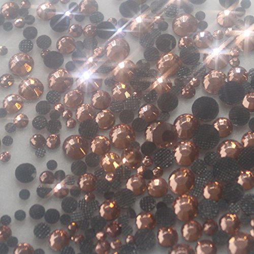 Safirmes 250 strass in vetro Hotfix S16, diametro