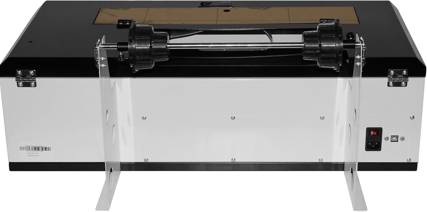 Rear view of the Sihao B31 L1800 DTF Printer, showing the power input and main switch.