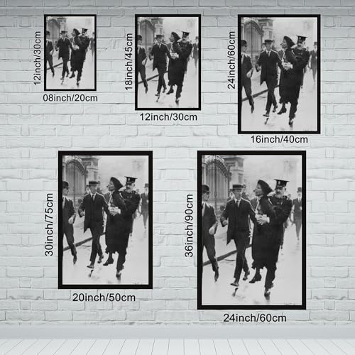 Impression sur toile Emmeline Pankhurst cadre suspendu grand format - 2