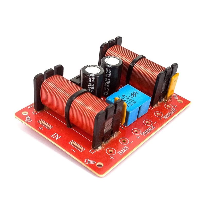 JINGERL 2 stcs 150W 3 Way Audio DIY SPREKER Crossover Filters Hifi Stereo Treble/Alto/Bass 1000Hz/5000Hz Frequentiedividers - Image 7