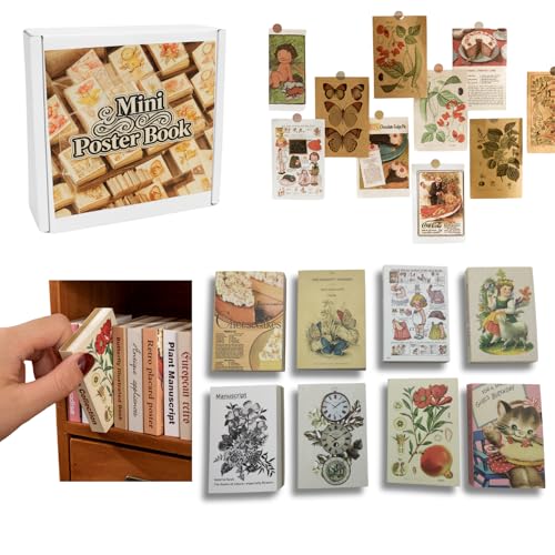 Mini livres de décoration de scène pour loisirs créatifs